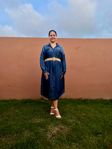 Denim Maxi Dress