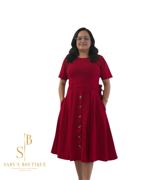 Vestido Ruby Elegance